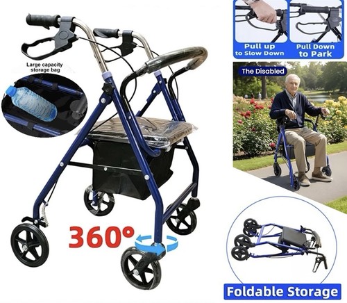 Lightweight rollator walker - , 4