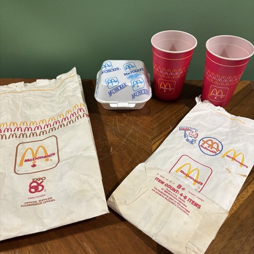 Vintage 1980s mcdonald - vintage,