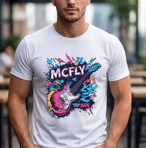 Mcfly world tour - tour, t-shirt