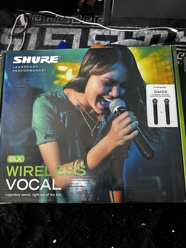 Shure sm58 wireless dynamic - shure,