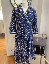 Boden Navy Riviera Button