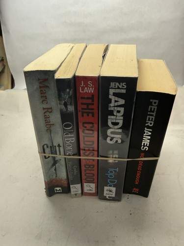 Crime thriller bundle - x5,