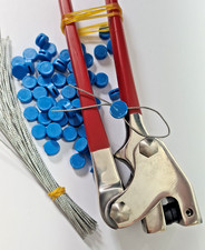 500x 10mm PLASTIC METER SEALS