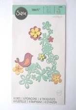 Sizzix Thinlits Die Set Floral
