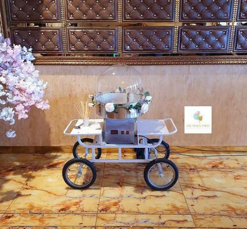 Hire only vintage white candy - hire,