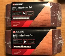 2x Parkside Belt Sander Paper