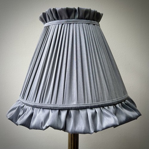 Flint grey gathered ruffled - flint,