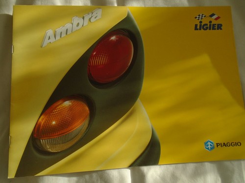 Piaggio ligier ambra - piaggio, brochure