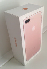 Apple  iPhone 7 box,  empty