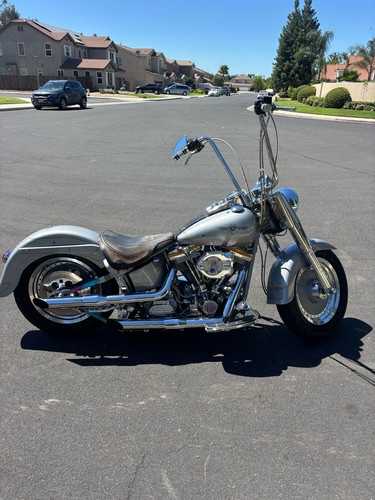 1990 harley davidson fat boy - fat,