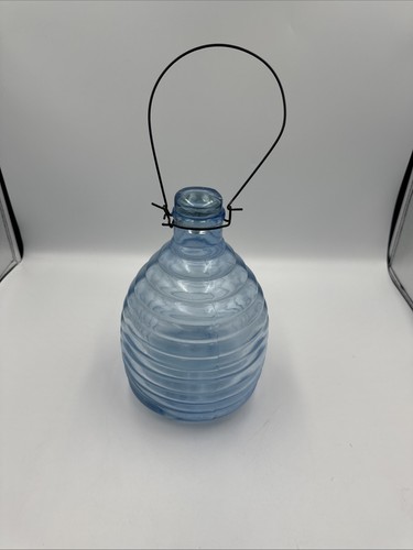 Vintage light blue glass - light,