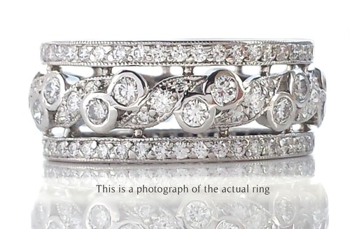 Tiffany wide diamond set - tiffany,