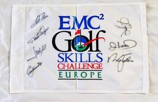 Signed Golf Flag Nick Faldo