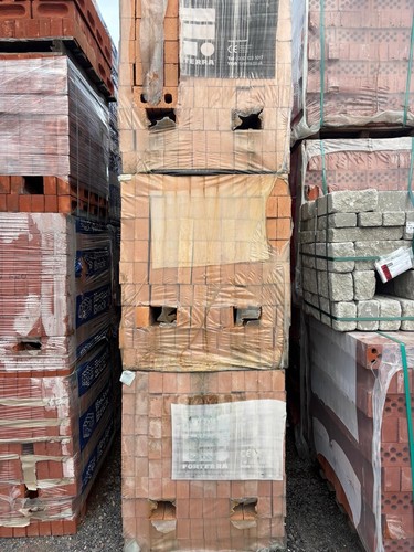 Cheap bricks seen - cheap, as