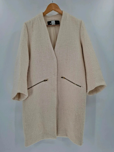 Zara cream textured fabric