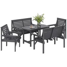 Outsunny 5pc patio - dining, set