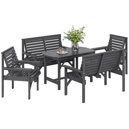 Outsunny 5pc patio - 5pc, dining