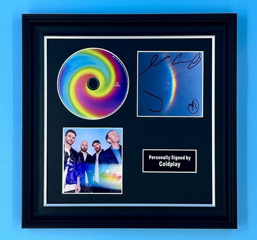 Coldplay signed photo - coldplay, &