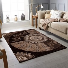 Black Grey Rugs Dark Small
