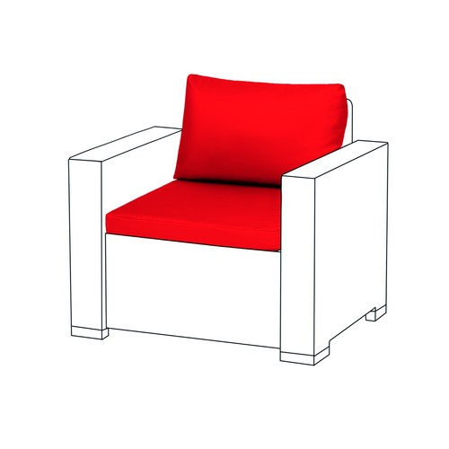 2pc replacement cushions - 2pc,