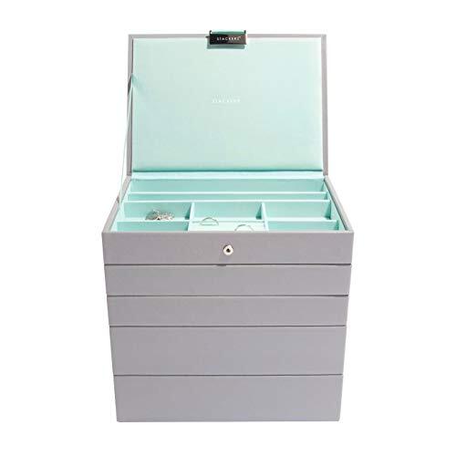 Stackers dove grey with mint - stackers,