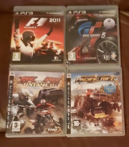 Ps3 racing bundle gt5 f1 - ps3,