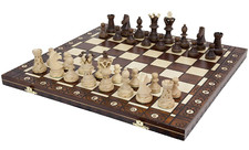 Large Chess Set 21 Inch Wooden