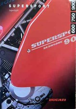 Ducati 8-page foldout glossy