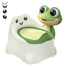 Potty Training Toilet Seat Frog Baby Potty Toilet for Child Toddler, USED