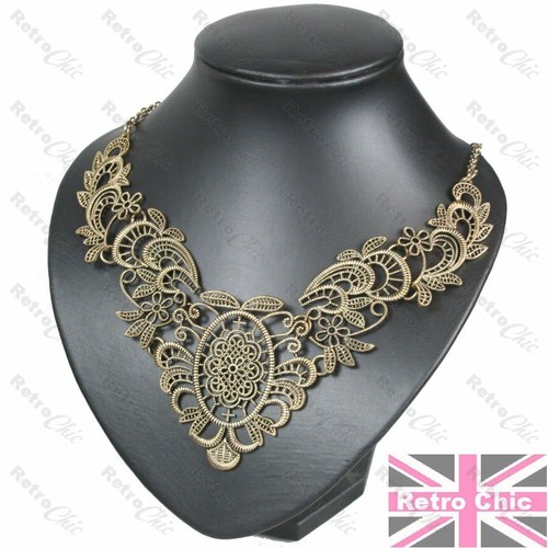 Big ornate filigree collar - big,