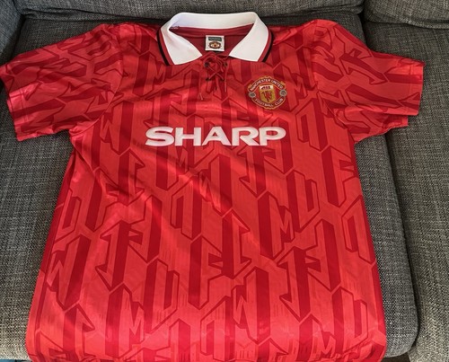 Man utd retro home - utd, shirt
