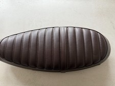 Triumph Bonneville T120 Ribbed Comfort Seat Brown