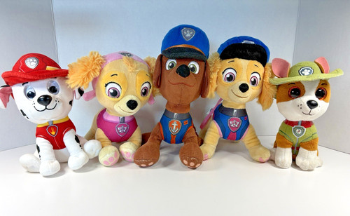 Paw patrol plush - lot, of