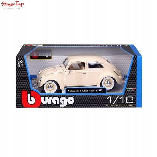 Bburago beetle 1955 beige - vw,