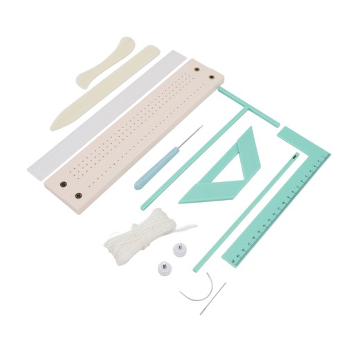 Book binding punch guide - guide, tool