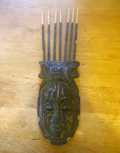 African carved wooden - african, mask