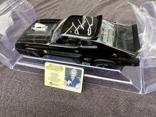 Mel gibson autographed mad max - mel,