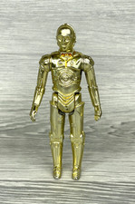 Vintage 1977 Star Wars C-3PO Figure, Hong Kong First 12, Nice Condition