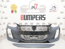 PEUGEOT 208 MK2 2024 ON FRONT BUMPER COMPLETE + GRILLS & TRIMS NEW 9855772080