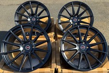 20" Black 02 Alloy Wheels Fits