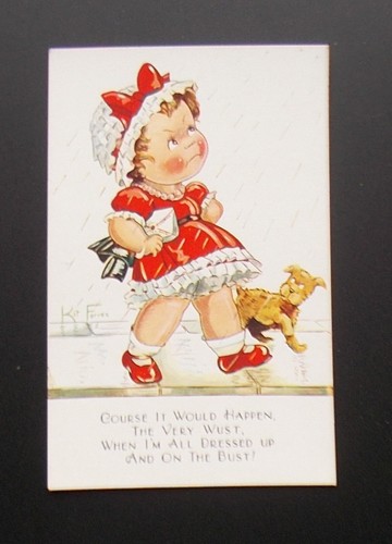 Vintage postcard artist - vintage, '