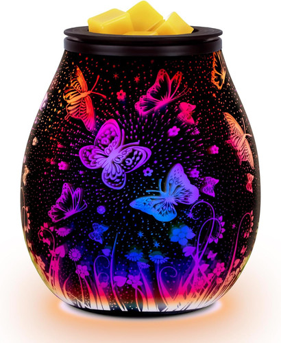 Glass electric oil burner - glass,