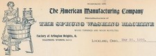 1905 American Sprung Washing