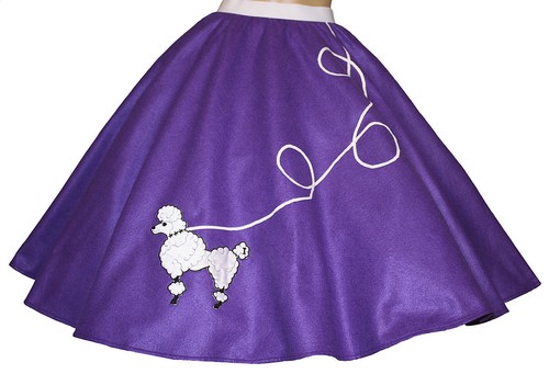 Pcs purple 50s - purple, skirt