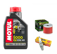 Yamaha WR125X WR125R 2009-2016 MOTUL OIL & HIFLO  & SPARK PLUG SERVICE KIT