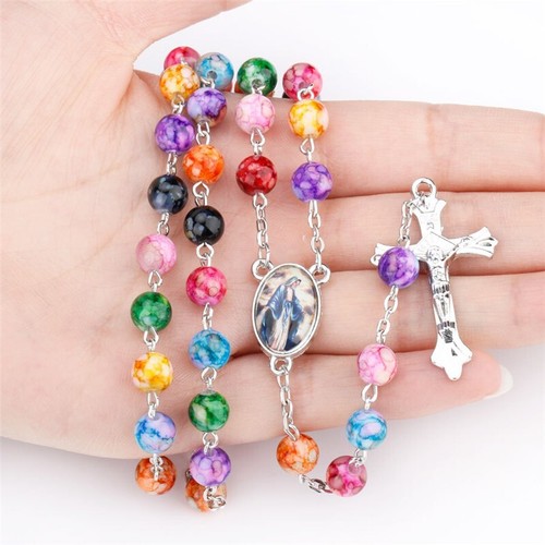 Pearl rosary beads - rosary,