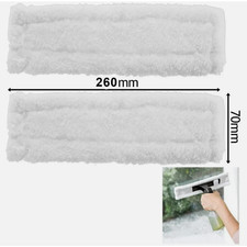 2PCS Microfiber Mop Cloths For