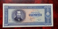 ROMANIA 1000 Una Mie Lei, 1950 banknote
