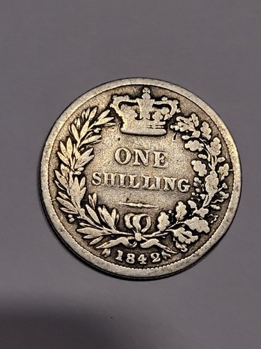 1842 victoria one shilling - victoria,