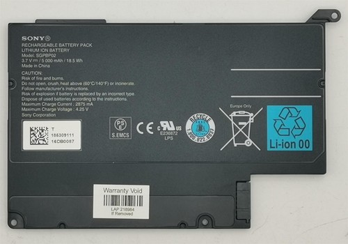 Genuine sony tablet sgpbp02 - tablet,